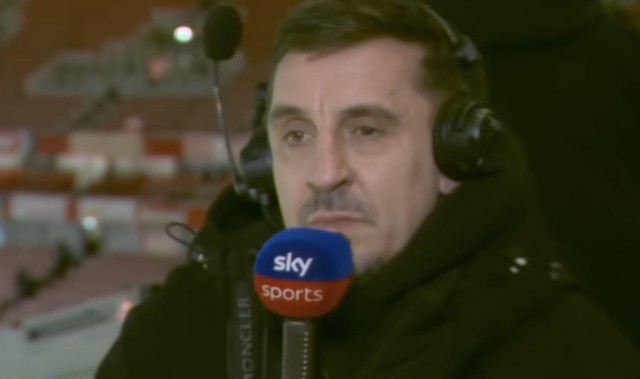 内维尔：阿森纳那么猛的火力都没赢简直是对利物浦防守的肯定